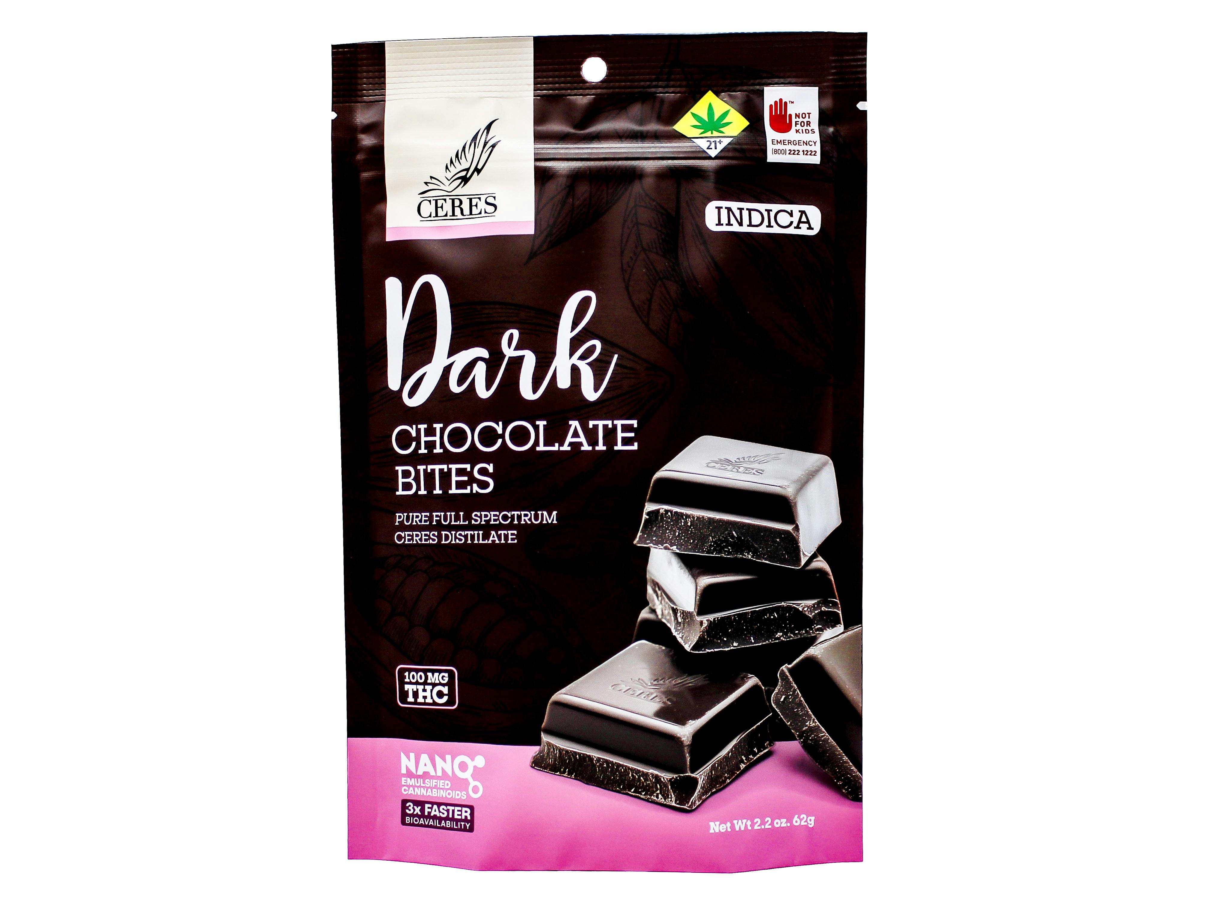 Dark Chocolate Bites | Chocolates | 10pk | 10mg/ea