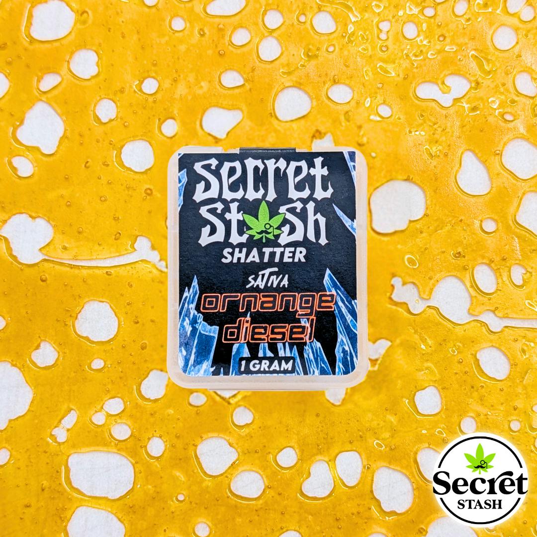 Secret Stash | Shatter | Orange Diesel | 1g by Secret Stash