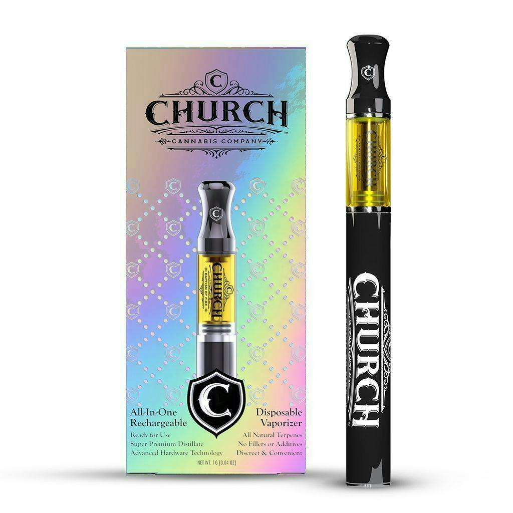 Church Cannabis | Rainbow Belts | Disposable | 0.85g