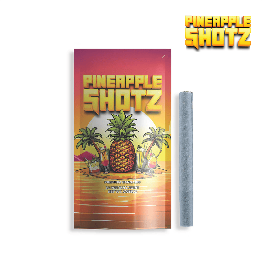 Pineapple Shotz | Joint | 1g by Seed Junky