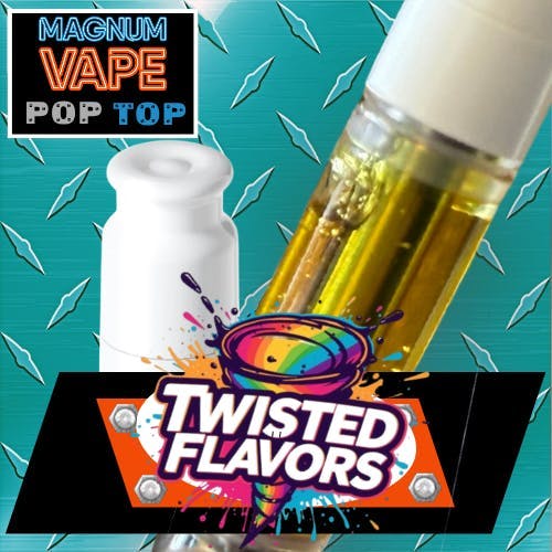 Magnum TWISTED FLAVORS Pop-Top Distillate C@rt - Strawberry Jelly by Magnum