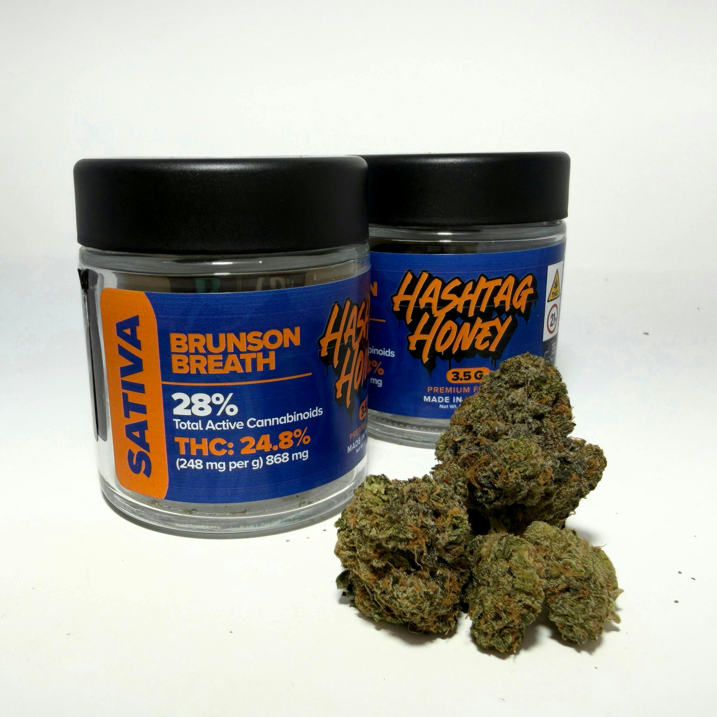 Hashtag Honey | Brunson Breath | Big Buds | 3.5g by Hashtag Honey