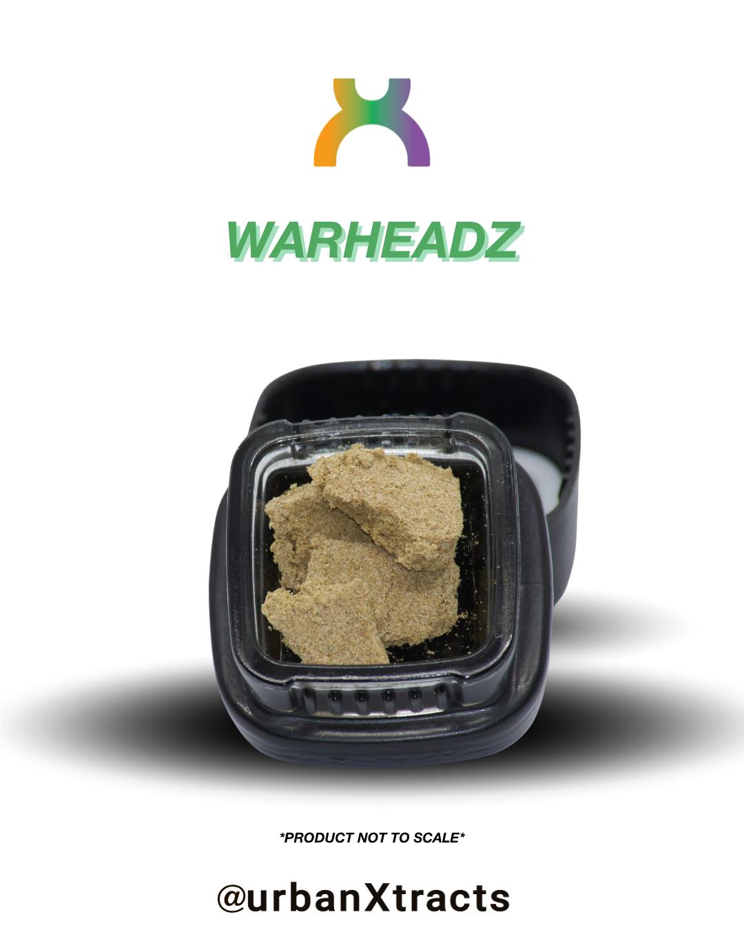 urbanXtracts | WarheadZ | Ice Water Hash | 1g by urbanXtracts