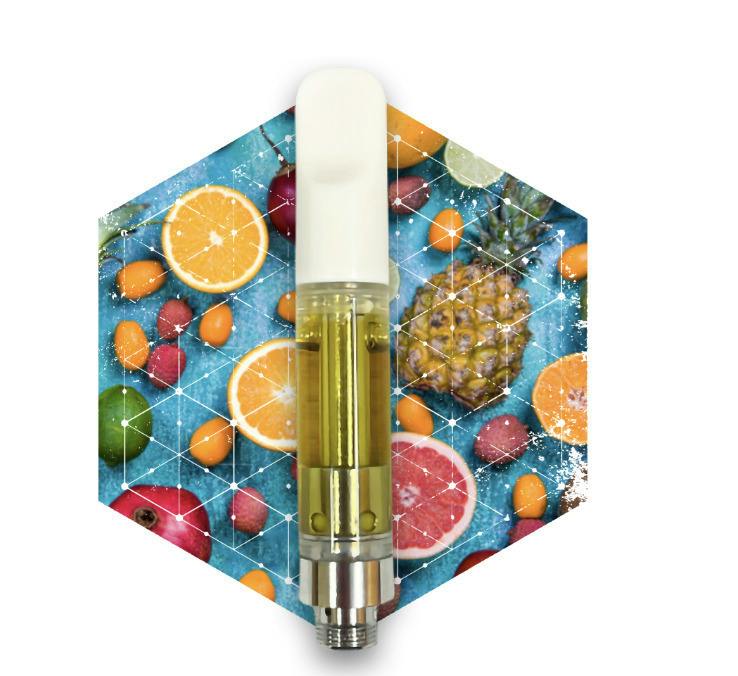 Tropical Punch | Cartridge | 1g at Pettals Cannabis Dispensary - Charlton