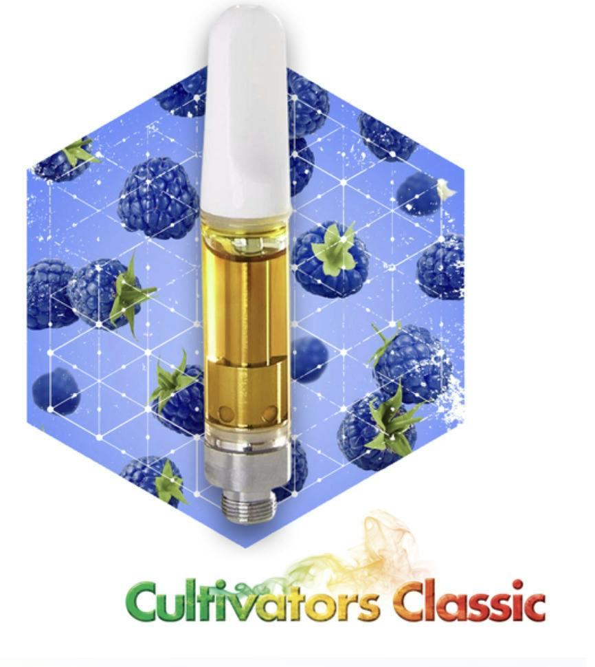 Sour Blue Razz | Cartridge | 1g at Pettals Cannabis Dispensary - Charlton