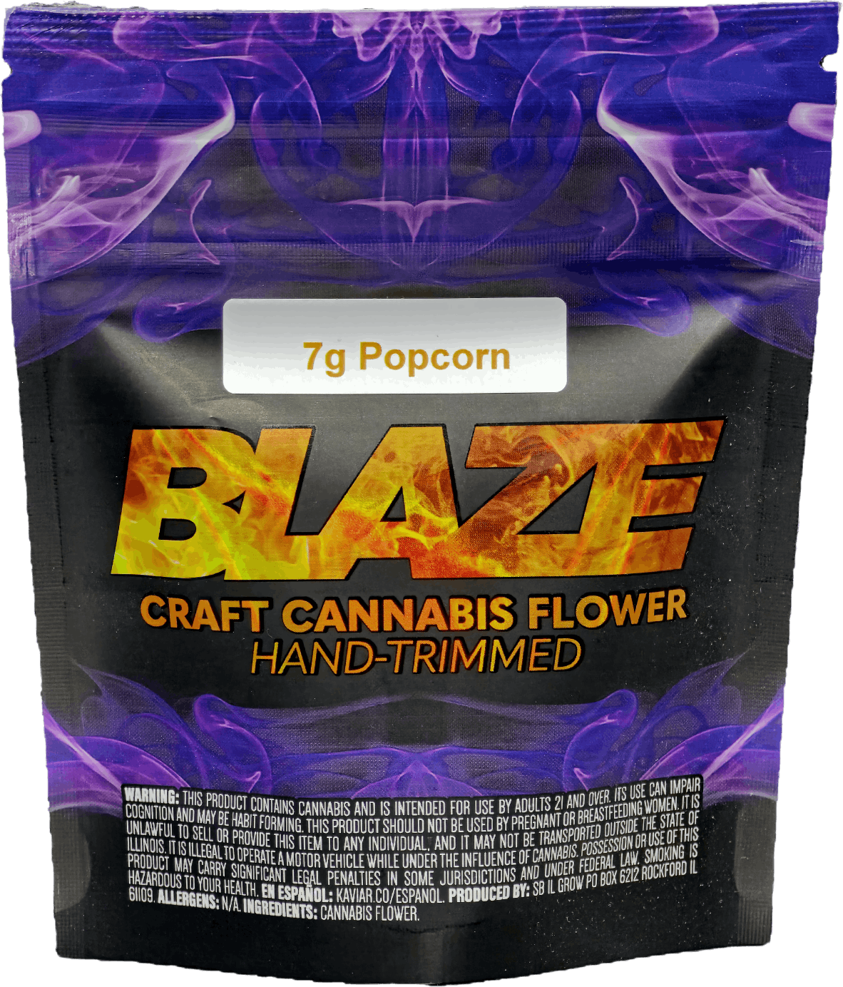 Blaze Craft | Game Time | Smalls | 7g by Blaze Craft Cannabis