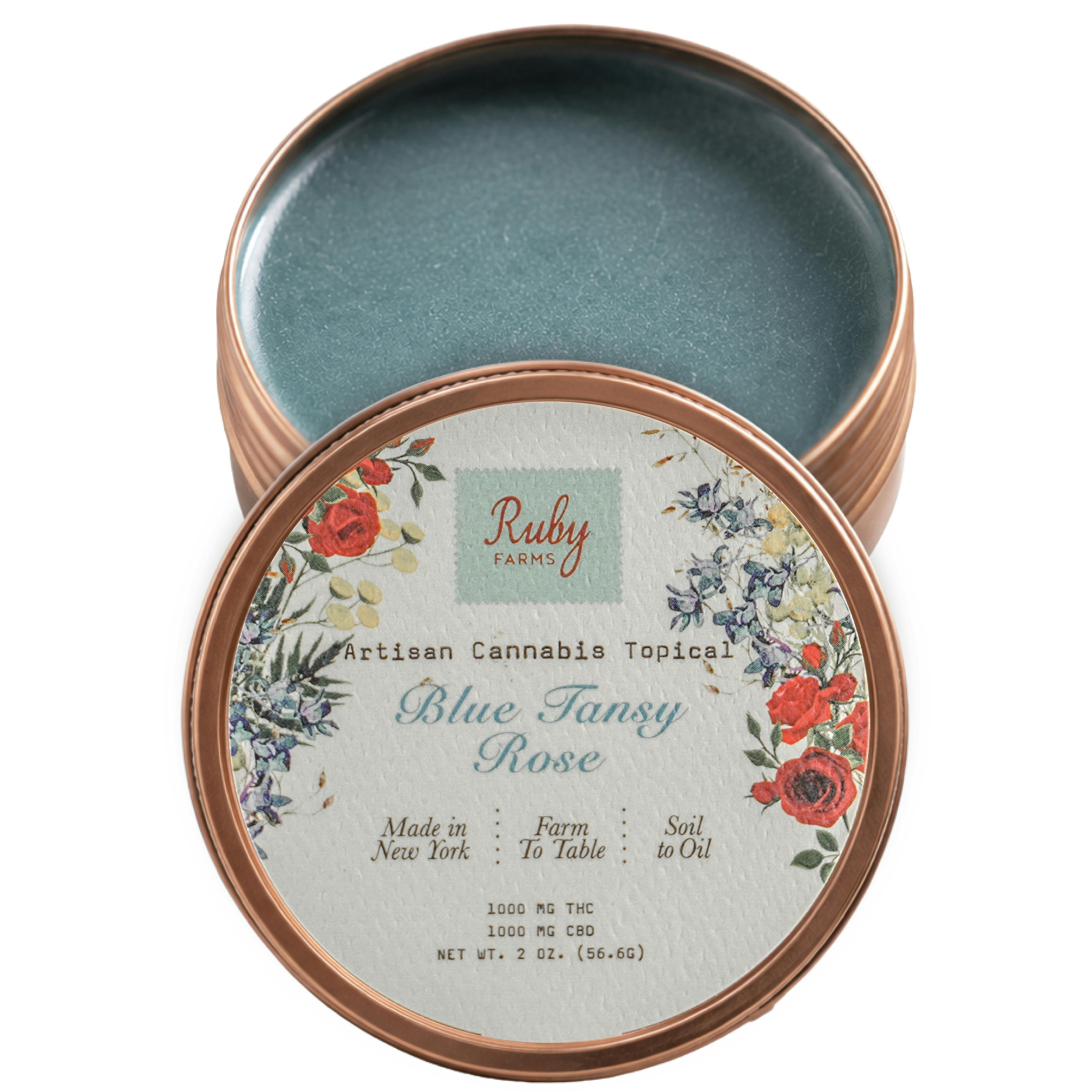 Blue Tansy Rose