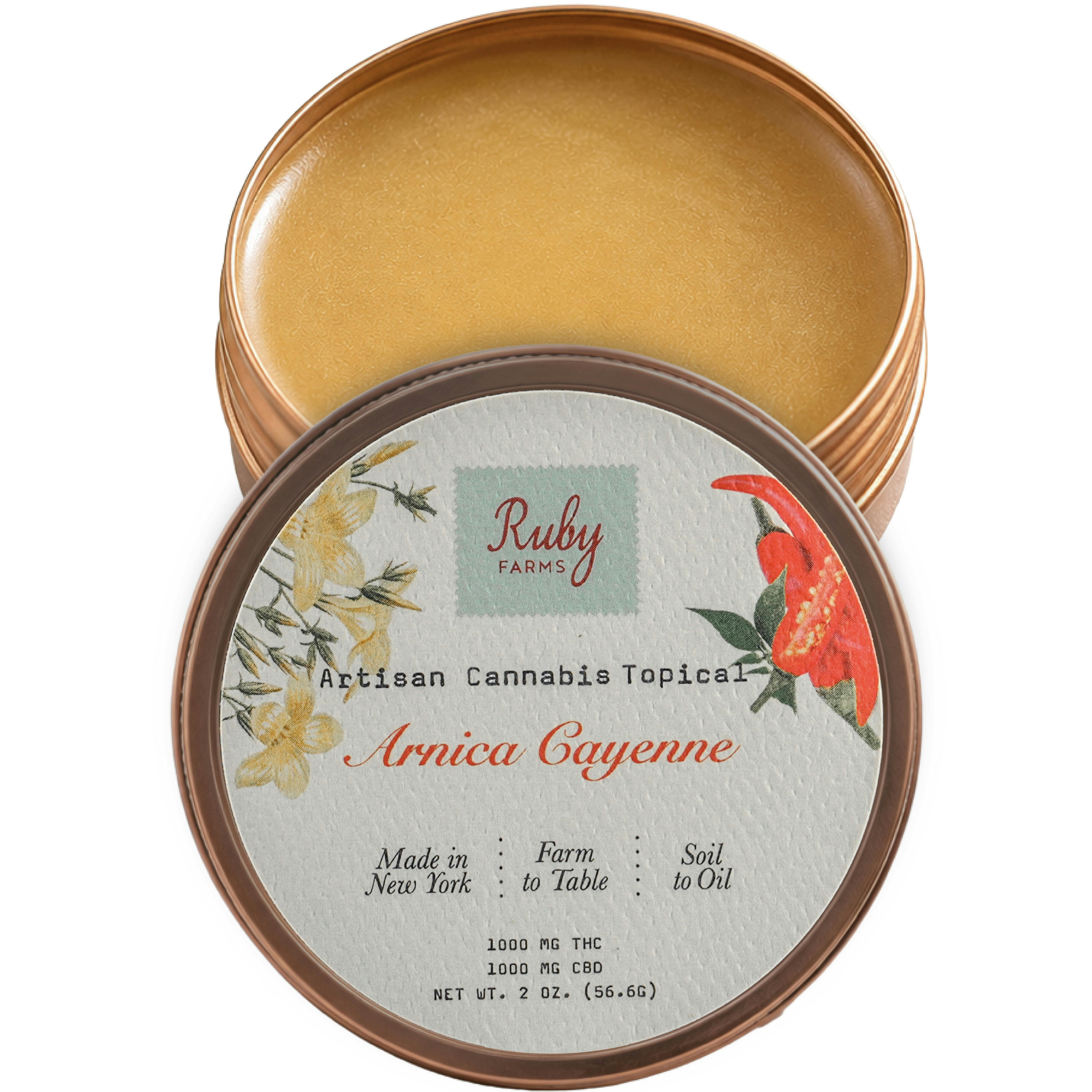 Arnica Cayenne | Artisan Cannabis Topical | Net Wt. 2 OZ (56.6 G) at High End New York