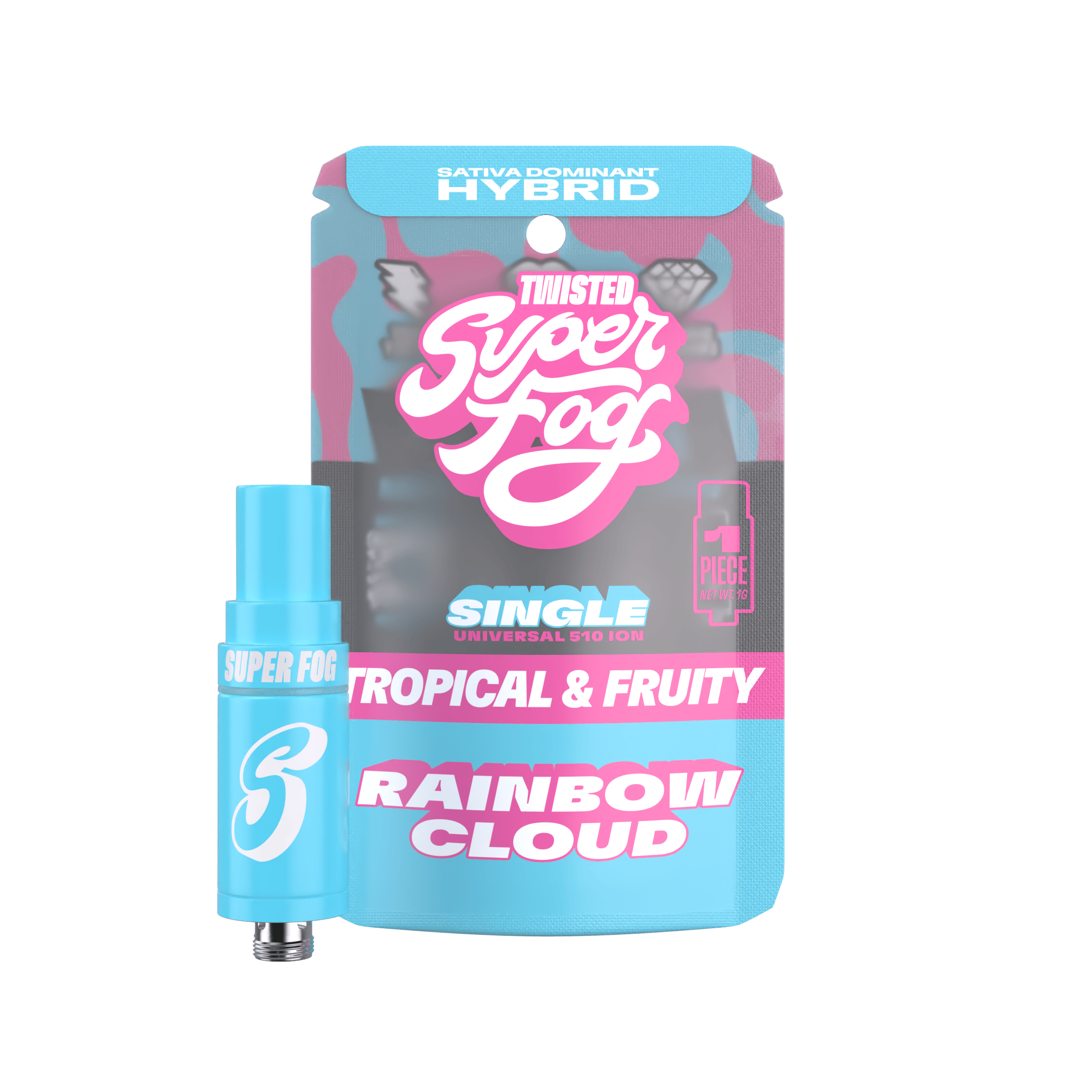 Rainbow Cloud · TWISTED Ion Tank Cartridge