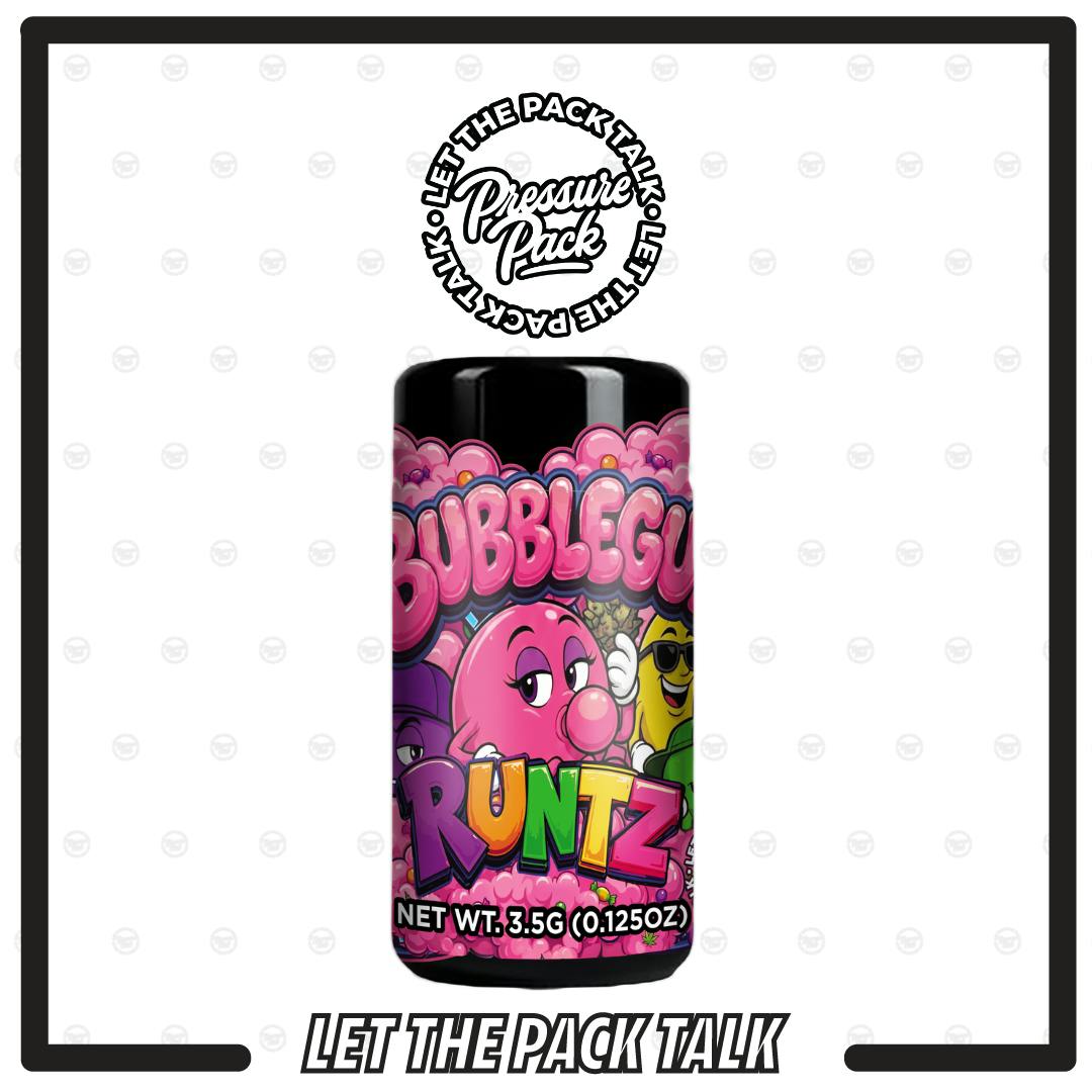 Pressure Pack Bubblegum Runtz 3.5g by Pressure Pack