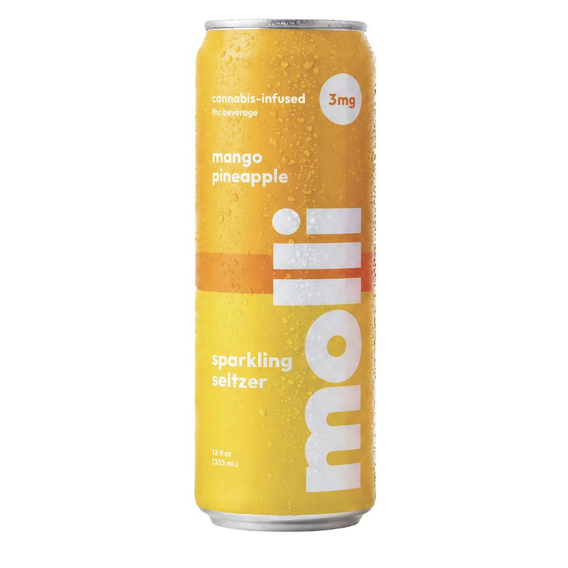 Mango Pineapple Fruit Seltzer | 3mg | 12 fl oz