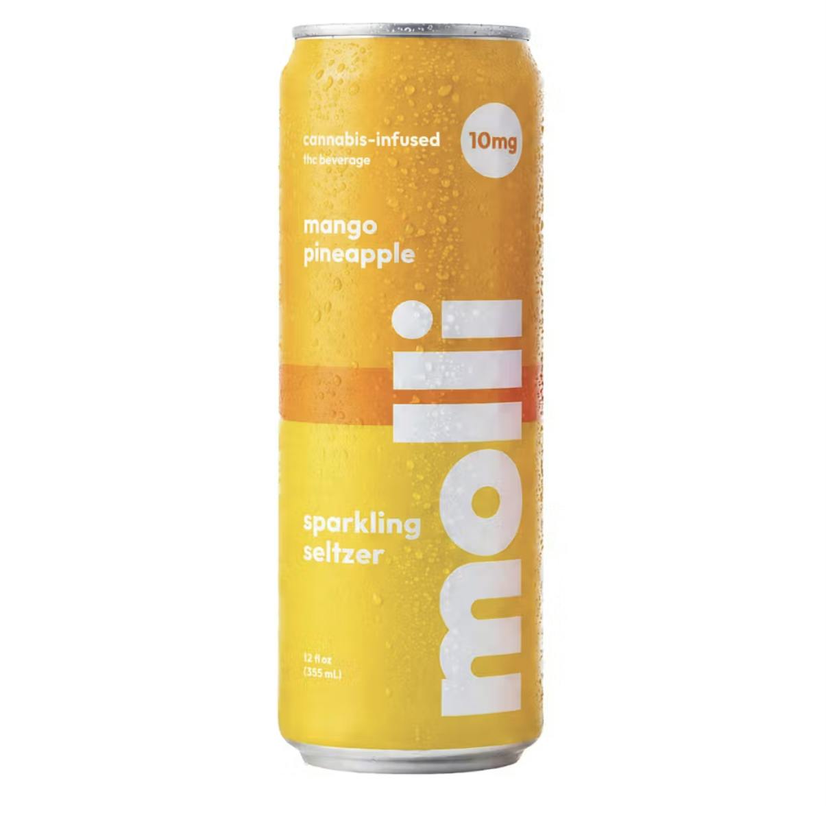 Mango Pineapple Fruit Seltzer | 10mg | 12 fl oz