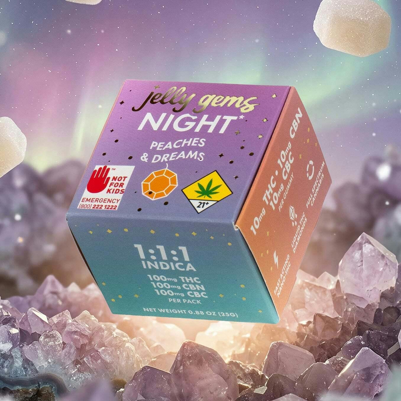 Peaches & Dreams Gummies | Gummies | 10pk | 10mg/ea