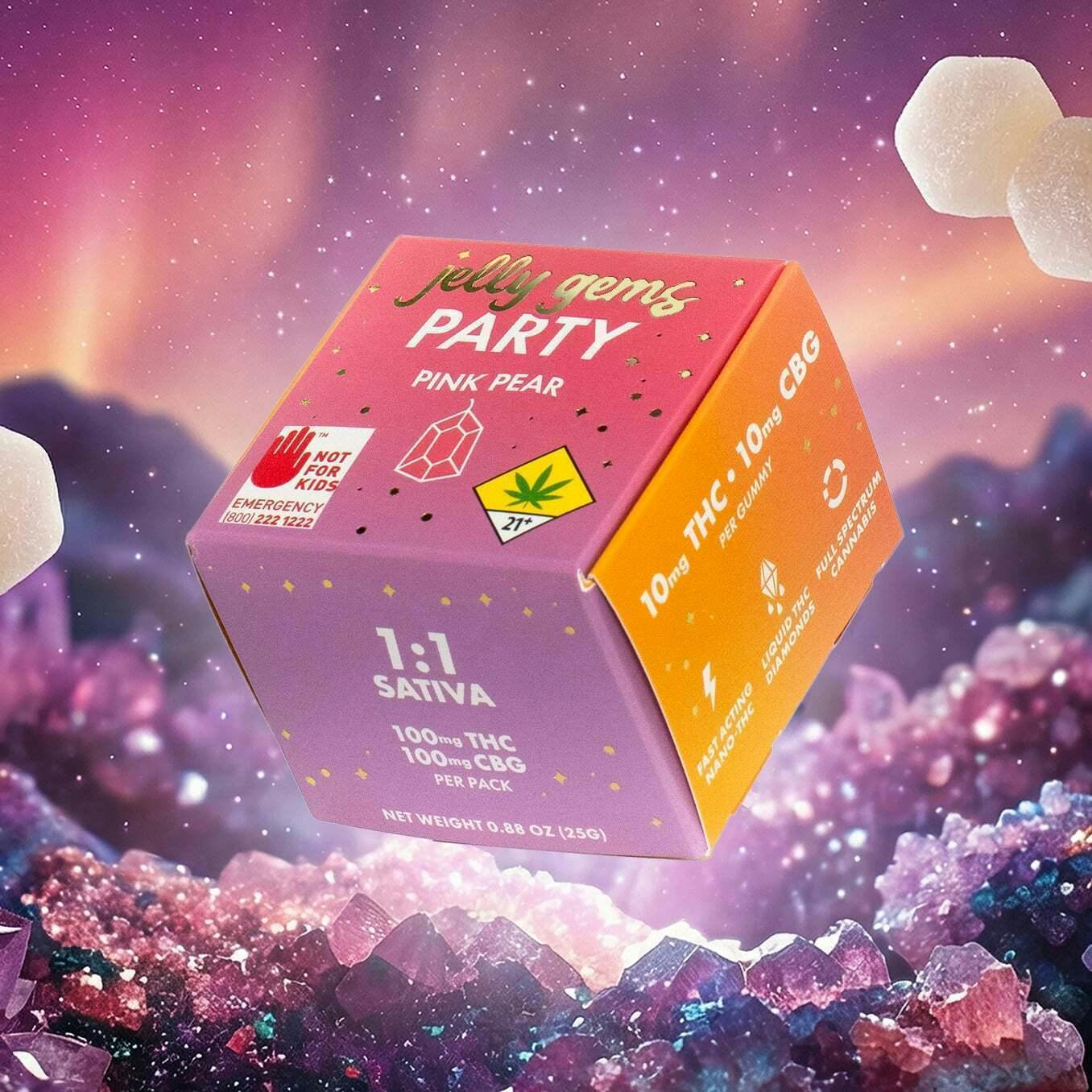 Pink Pear Gummies | Gummies | 10pk | 10mg/ea
