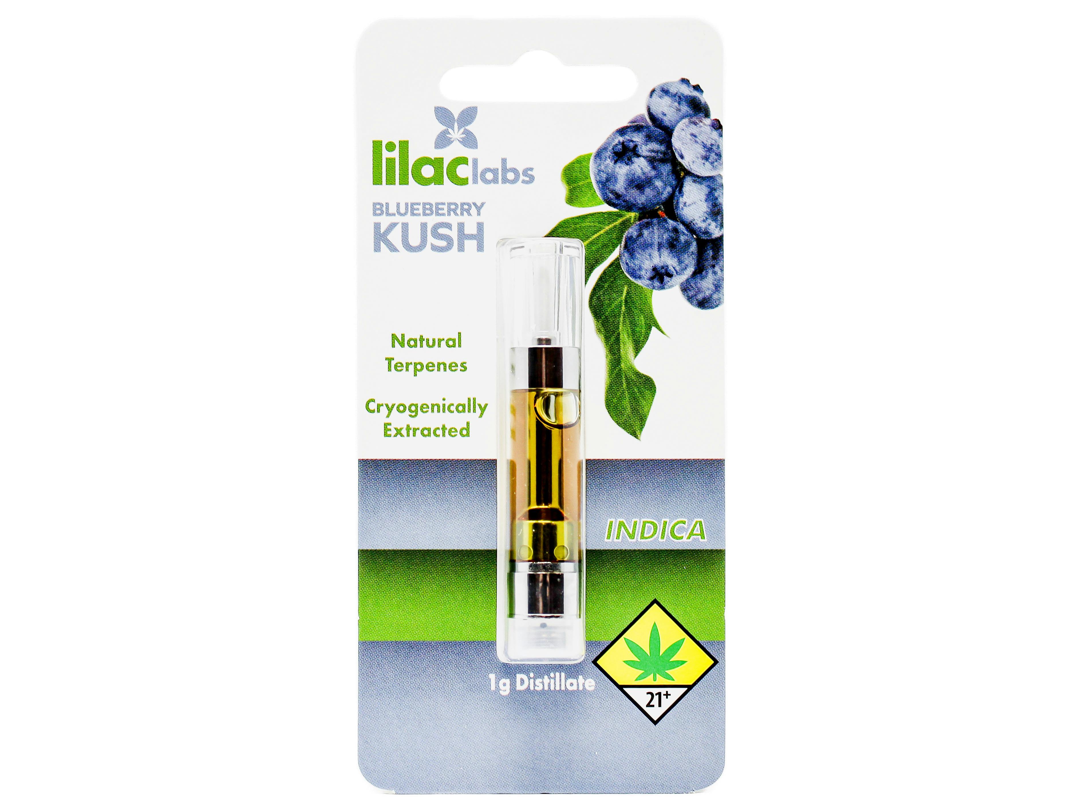 Blueberry Kush I | Cartridge | 1g at Cannabis & Glass