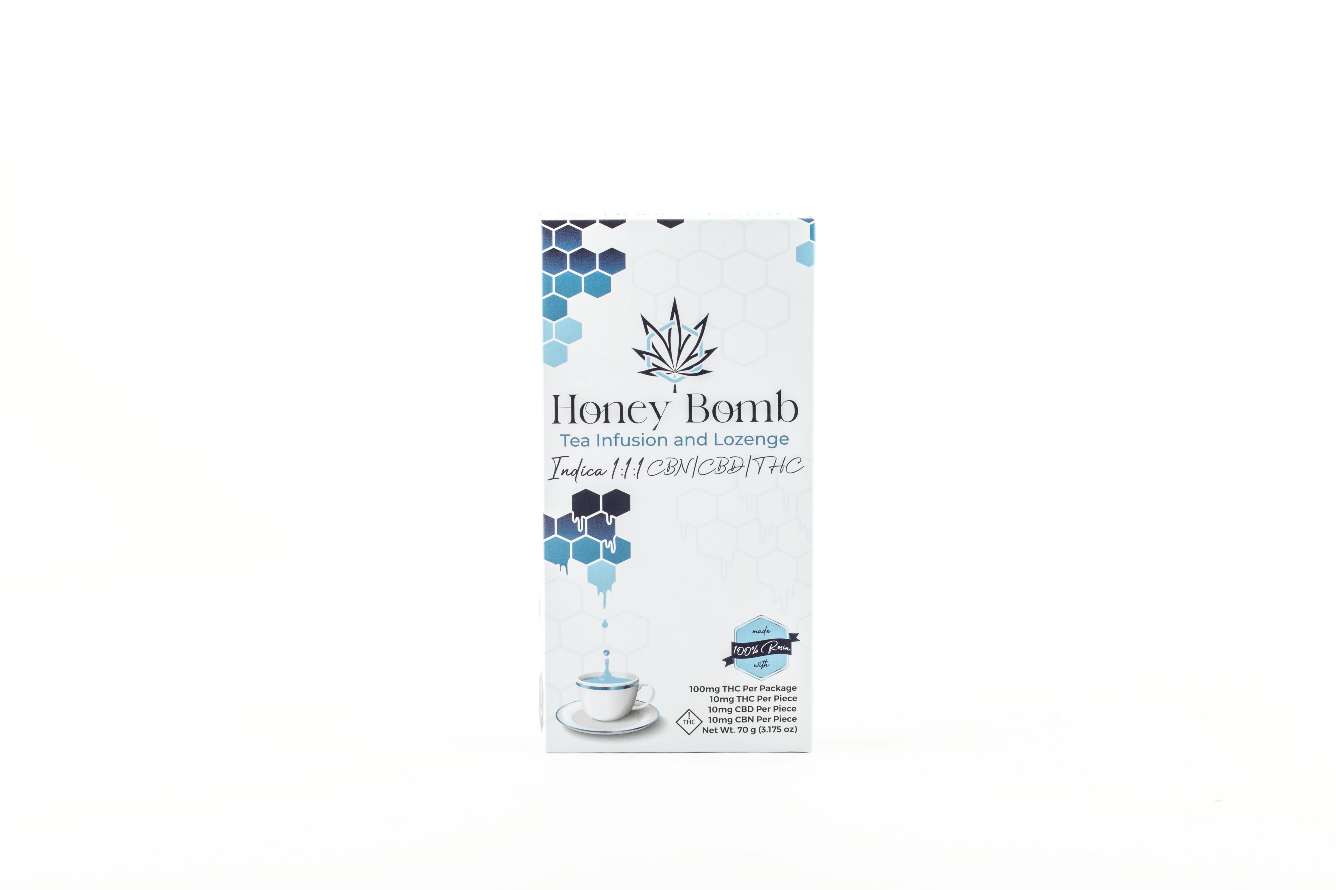 1:1:1 Indica Tea Lozenge | 10pk | 10mg/ea