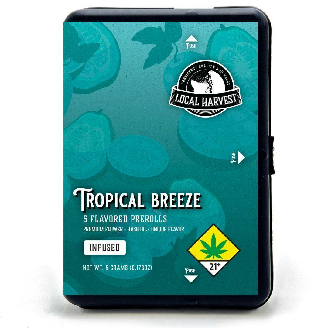 Tropical Breeze | Infused Joints | 1g | 5pk