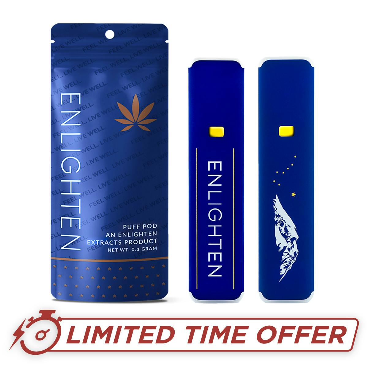 Limited Edition: Rocket Pop Distillate Puff pod - .3g