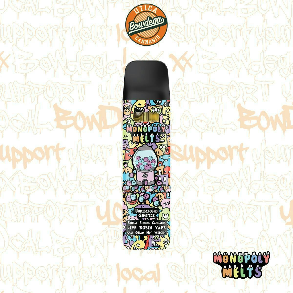 Monopoly Melts | Dark Rainbow | Disposable | 0.5g by Monopoly Melts