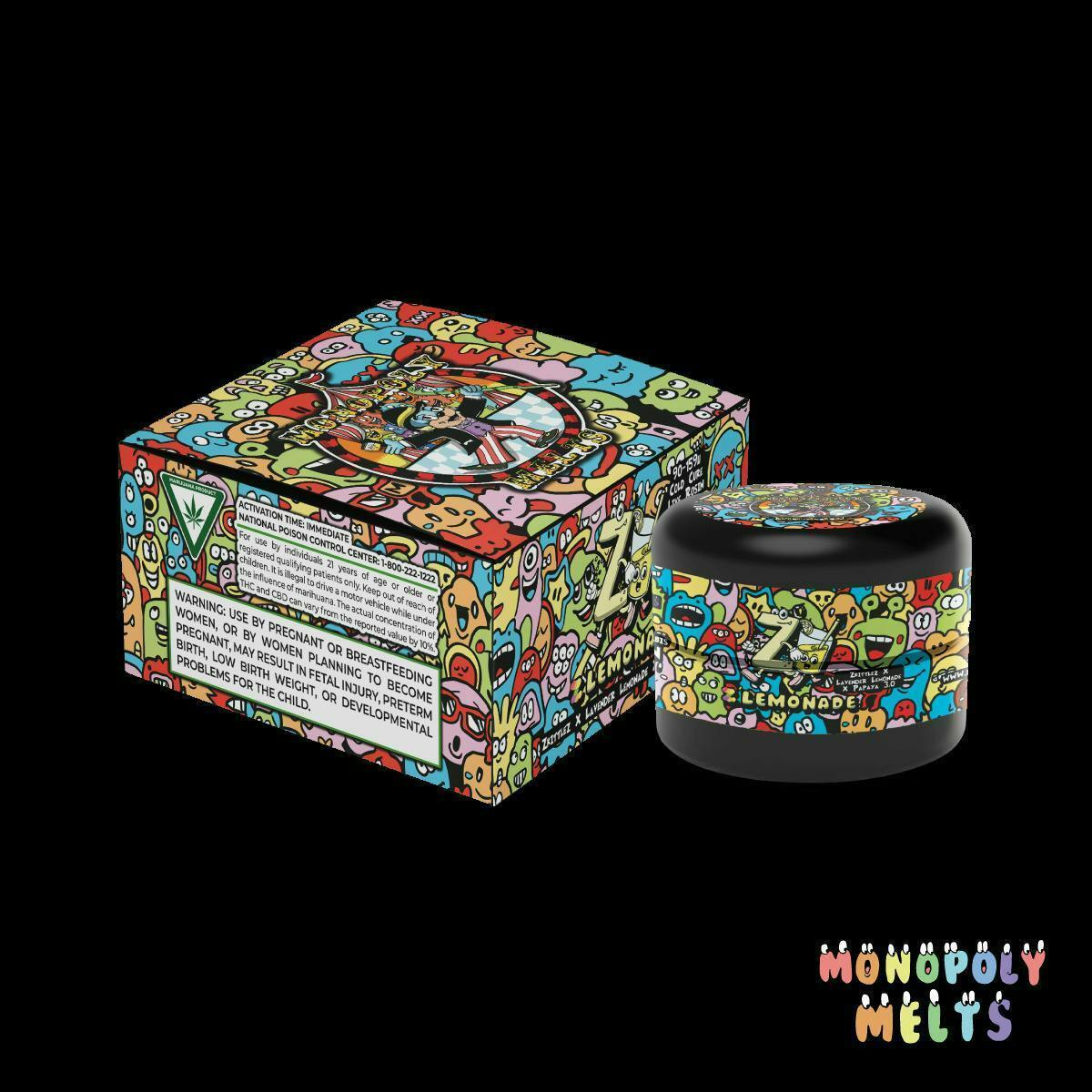 Monopoly Melts | Dulce De Limon | Live Rosin | 1g by Monopoly Melts