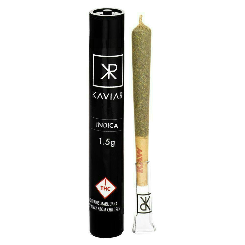 Indica - Bubble Breath x Honey Child | Infused Joint | 1.5g by Kaviar MS