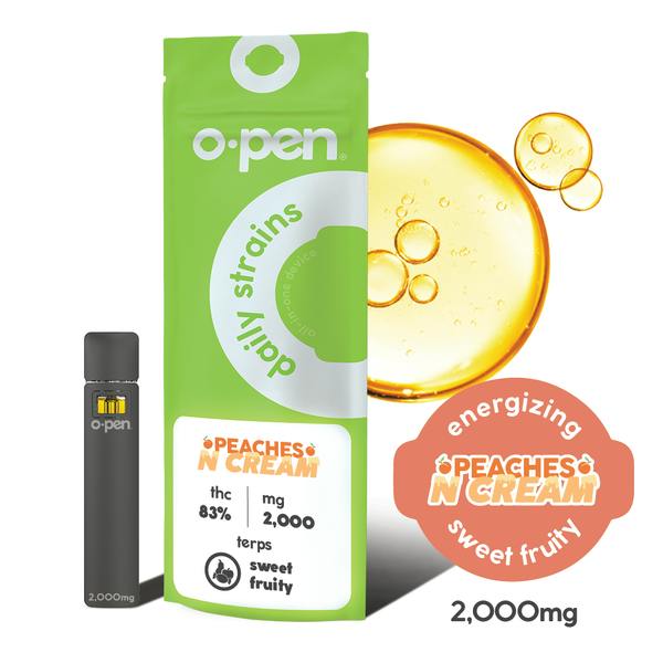 Energizing Peaches N Cream Daily Strains