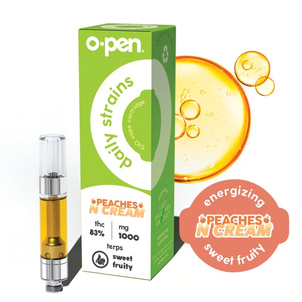 Energizing Peaches N Cream Daily Strains