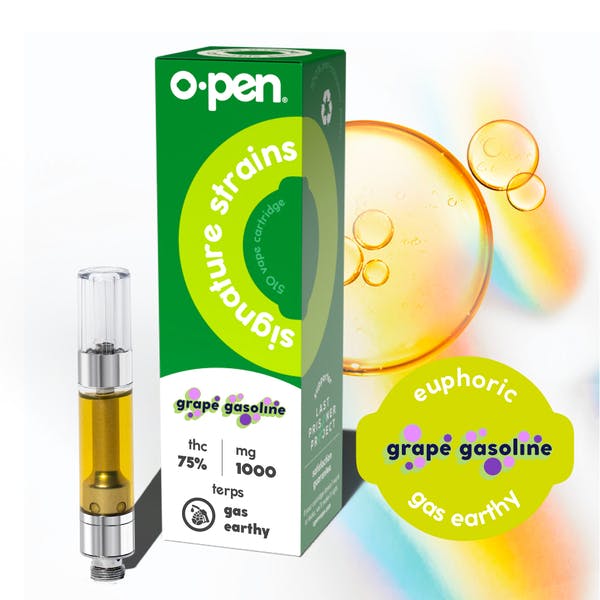 O.pen | Euphoric Grape Gasoline | Signature Strains Cartridge | 1g by O.pen
