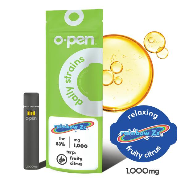 O.pen | Relaxing Rainbow Zs | Daily Strains AIO | 1g