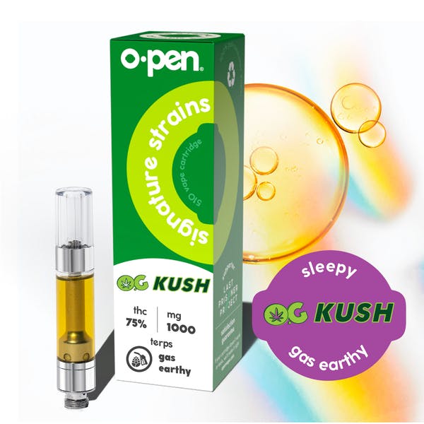 O.pen | Sleepy OG Kush | Signature Strains Cartridge | 1g by O.pen