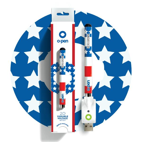 O.pen | O.pen 2.0 Battery - Veteran Flag