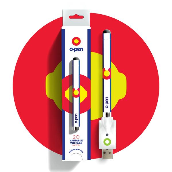 O.pen | O.pen 2.0 Battery - Colorado Flag