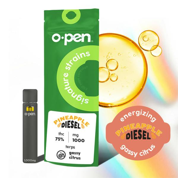 O.pen | Energizing Pineapple Diesel | Signature Strains AIO | 1g