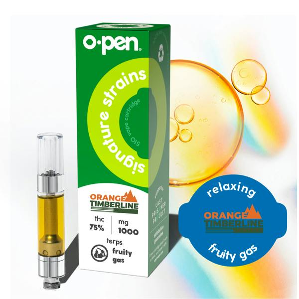 O.pen | Relaxing Orange Timberline | Signature Strains Cartridge | 1g by O.pen