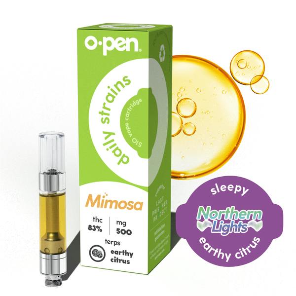 O.pen | Sleepy Northern Lights | Daily Strains Cartridge | 0.5g by O.pen