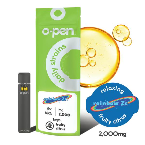 O.pen | Relaxing Rainbow Zs | Daily Strains AIO | 2g
