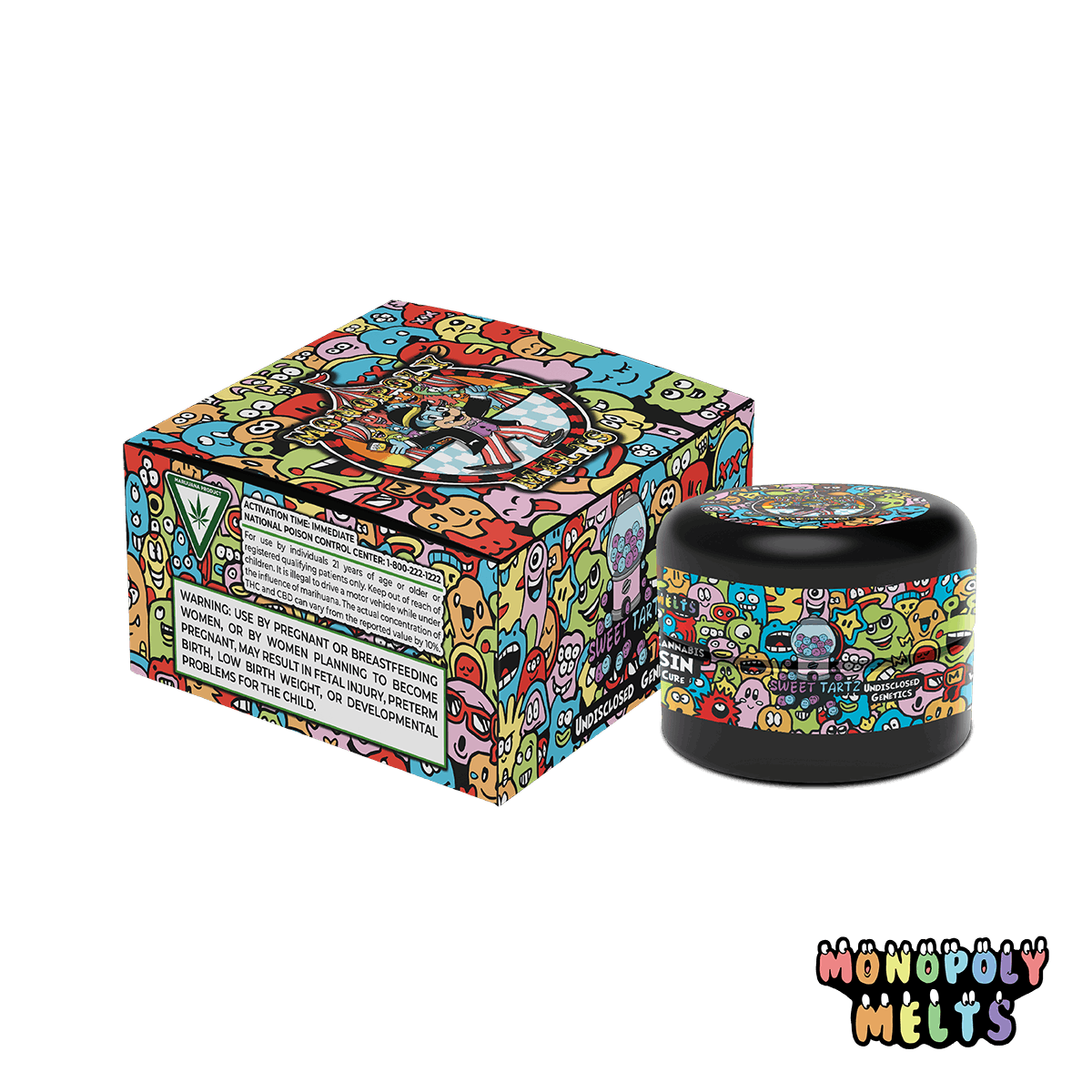 Monopoly Melts | Sweet Tartz | Live Rosin | 1g by Monopoly Melts