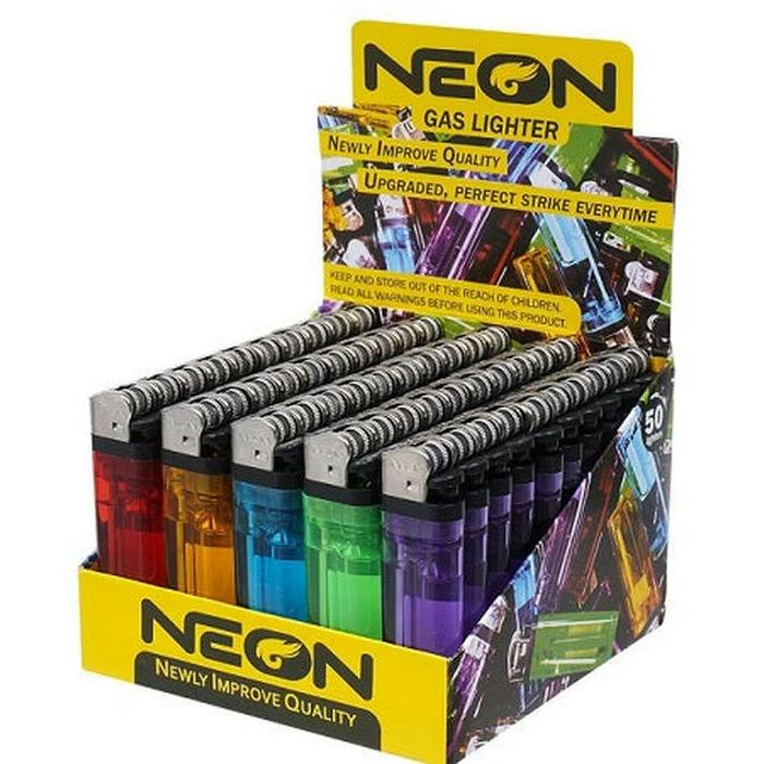 Neon 1 Disposable Lighter | Accessories at New York City Cannabis Exchange
