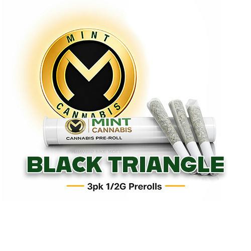 Black Triangle | Minis | 0.5g | 3pk at Mint Cannabis - Gainesville