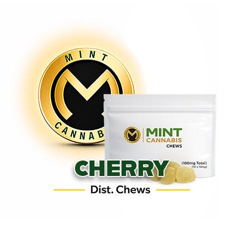 Cherry Distillate Chews | Gummies | 10pk | 10mg/ea