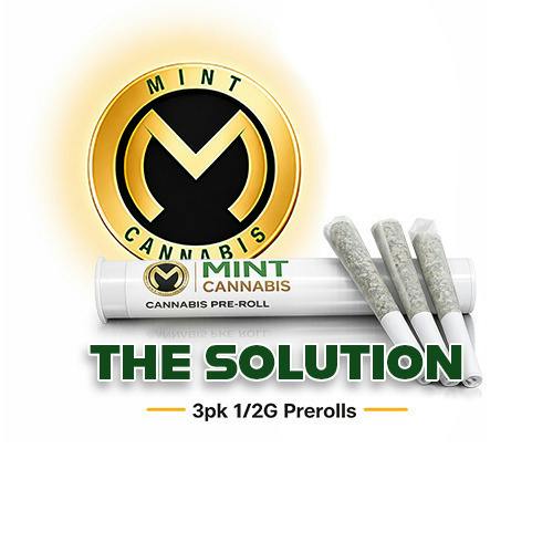 The Solution | Minis | 0.5g | 3pk at Mint Cannabis - Gainesville