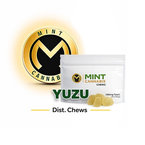 Yuzu Distillate Chews | Gummies | 10pk | 10mg/ea
