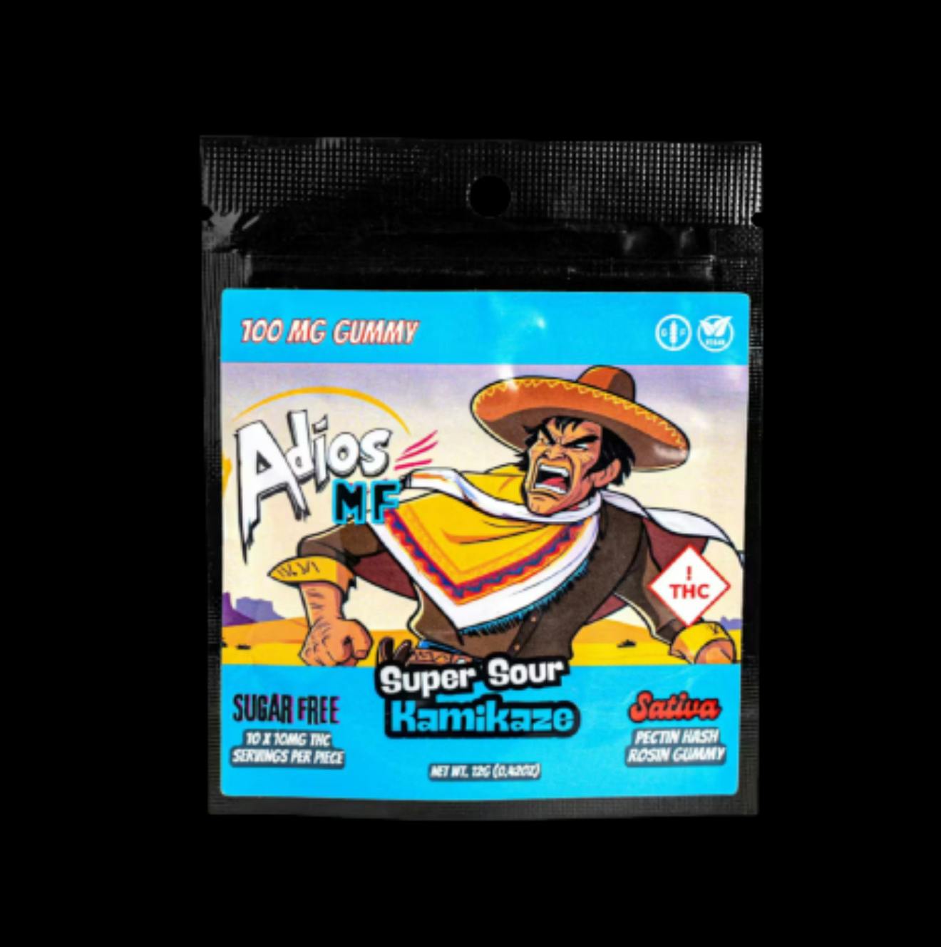 Stoney Road | Super Sour Kamikaze Gummies | Gummies | 10pk | 10mg/ea