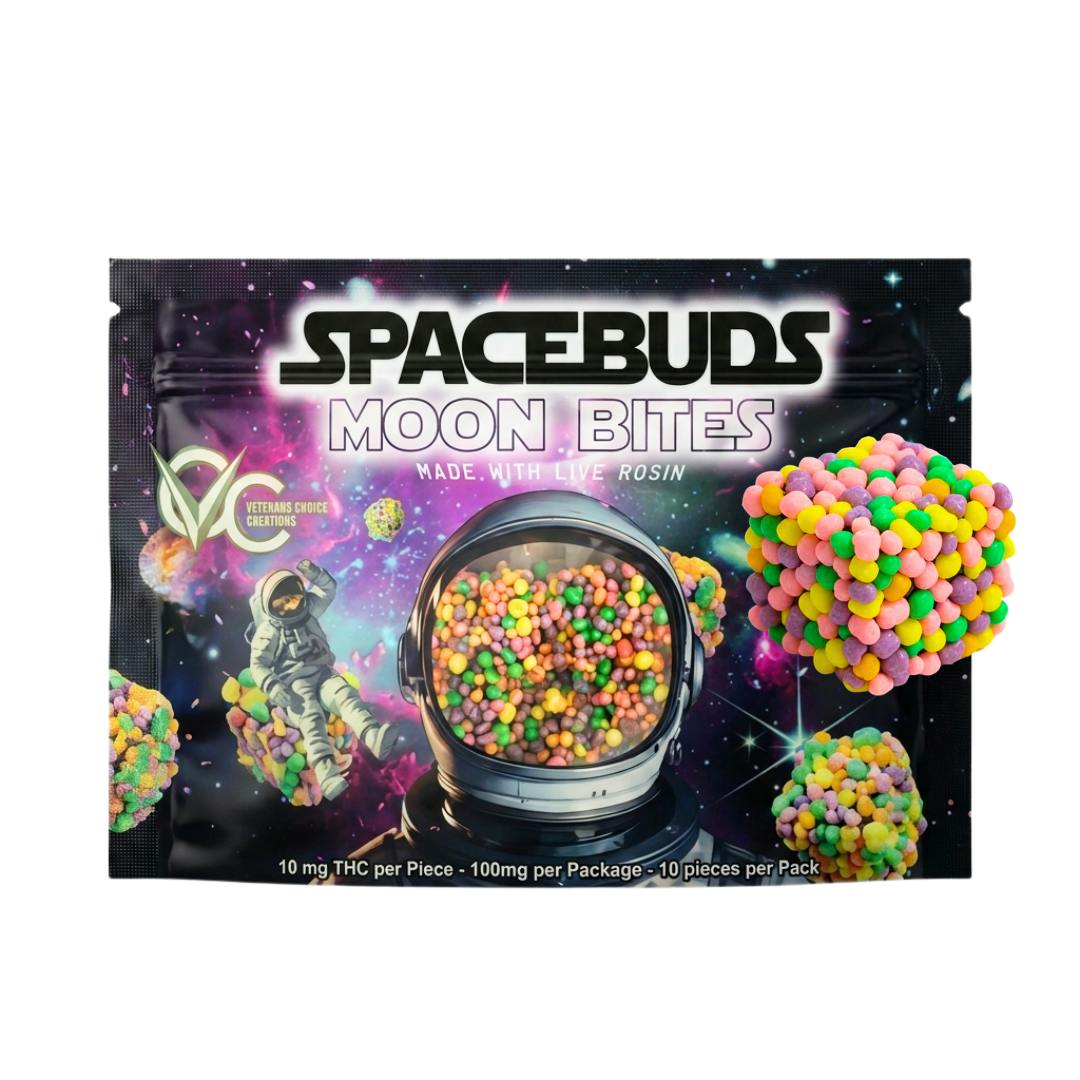 100MG | LIVE ROSIN MOON BITES | GRAPE BUBBLY