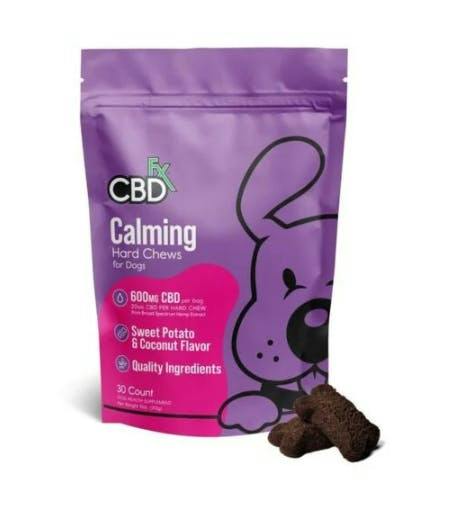 Calming Hard Chews for Dogs | Gummies | 30pk | 600mg CBD by CBDfx
