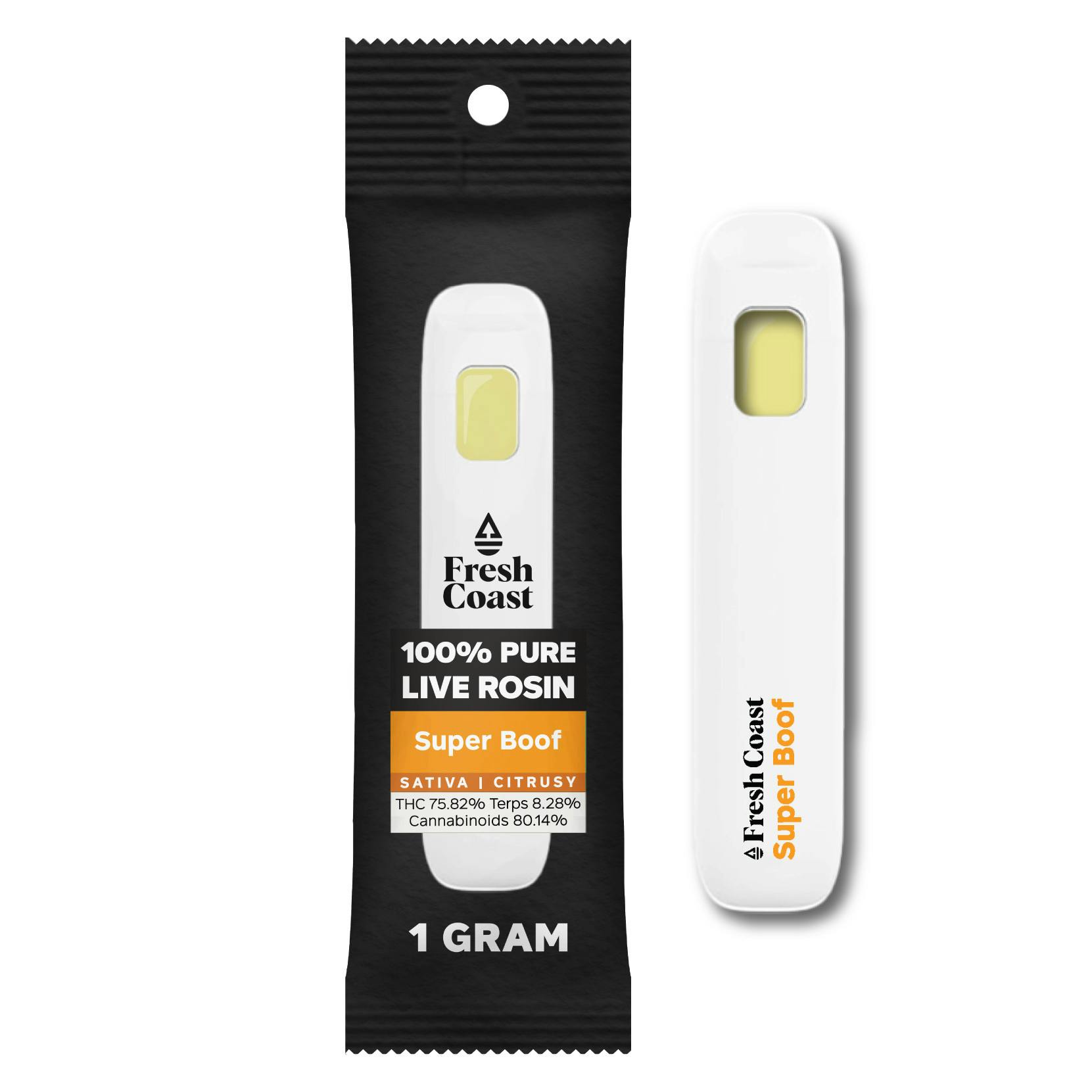 Super Boof | Live Rosin Disposable | 1g by Fresh Coast