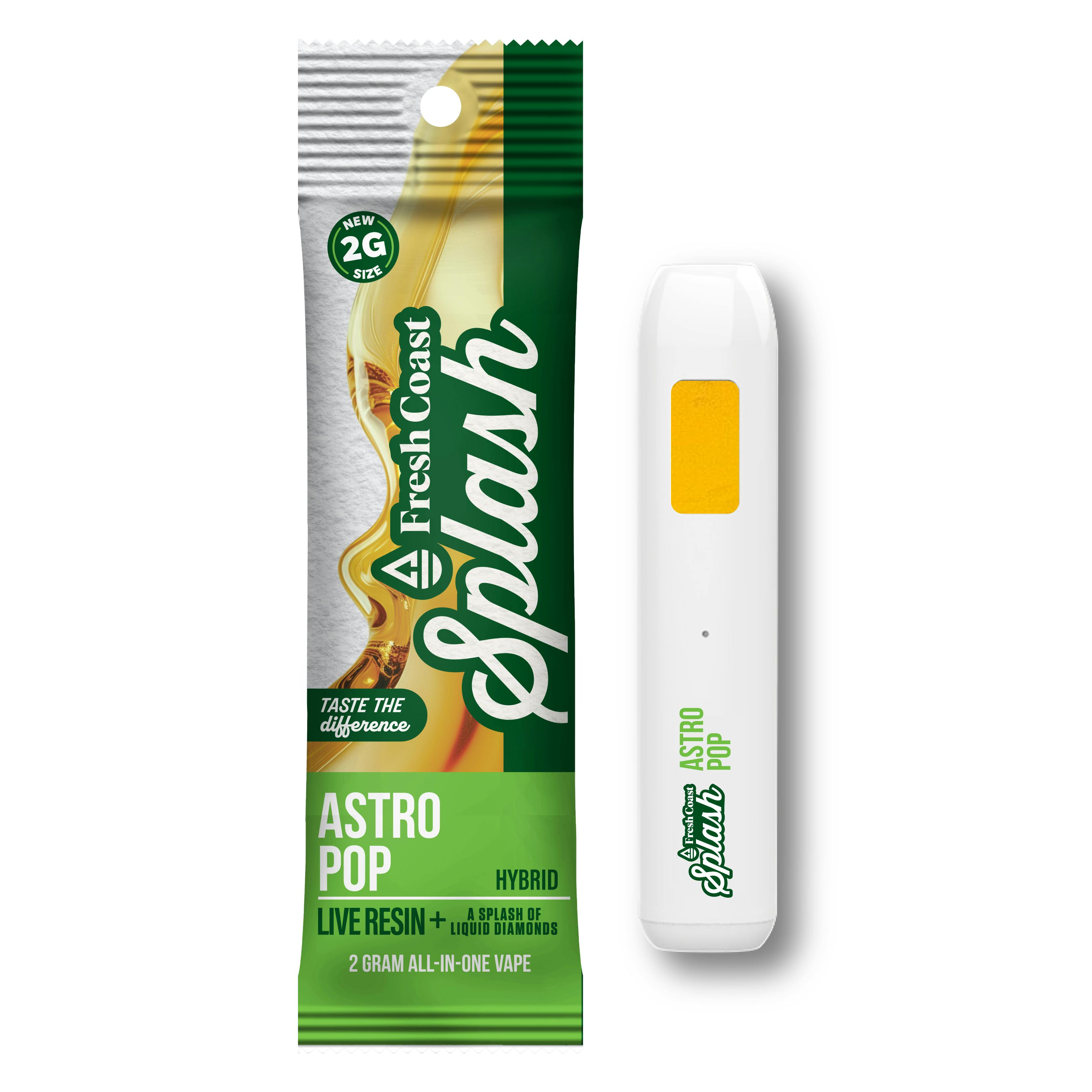 Fresh Coast | Astro Pop | Splash Live Resin 2G Disposable | Hybrid by Fresh Coast