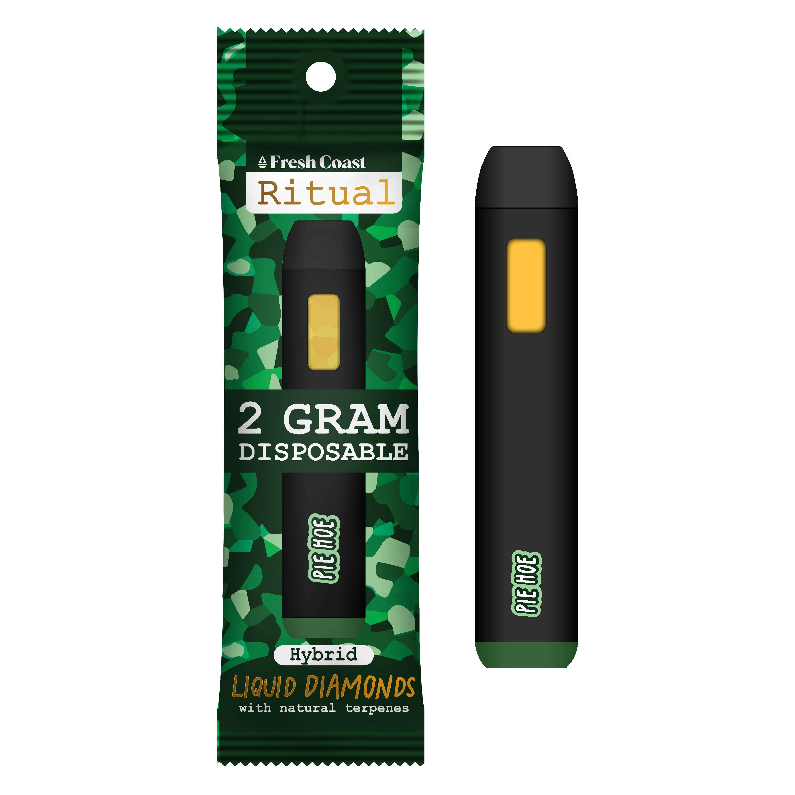 Ritual | Pie Hoe | Liquid Diamond Disposable | 2g by Fresh Coast