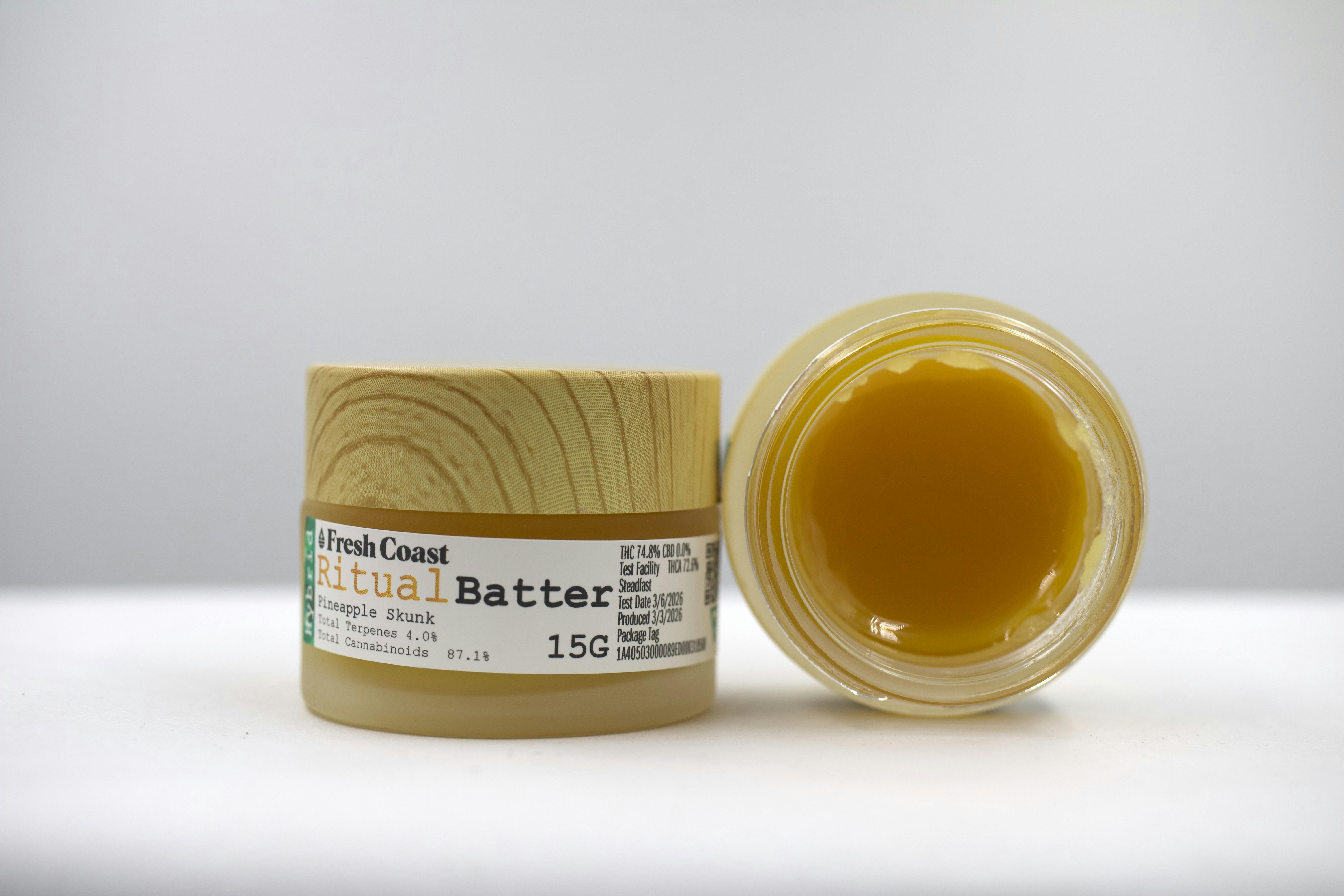 Fresh Coast | Pineapple Skunk | THC 74.9% | Ritual Batter 15G | Hybrid by Fresh Coast