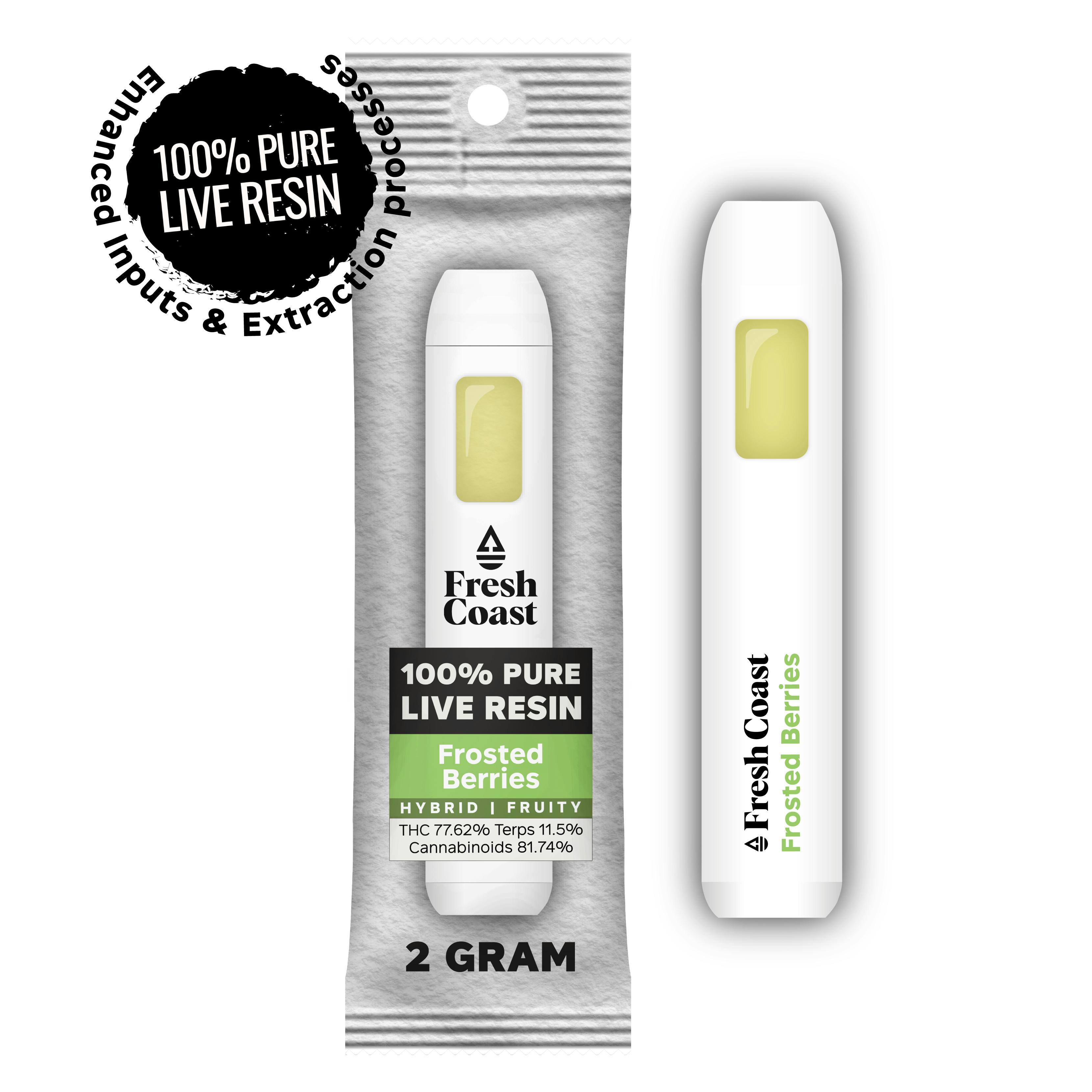 Frosted Berries | Live Resin Disposable | 2g